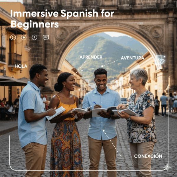 Immersive Spanish for Beginners: Introduction to Grammar