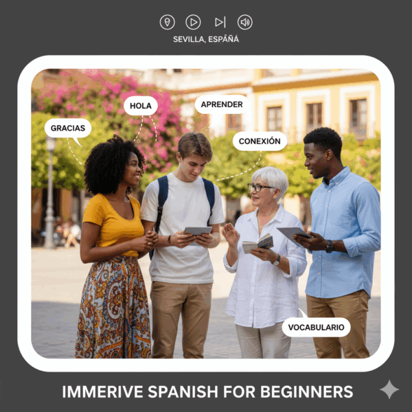 Immersive Spanish for Beginners: Introduction to Grammar (Ezra S.)