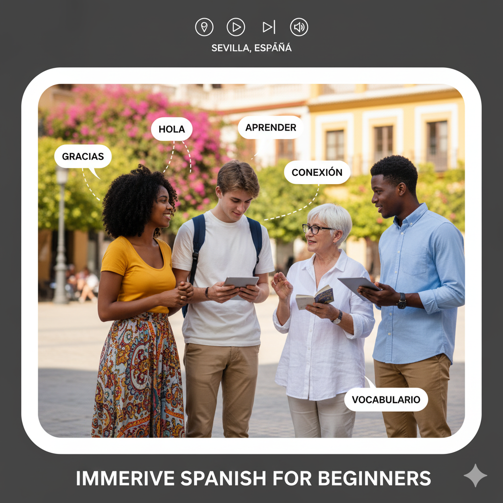 Immersive Spanish for Beginners: Introduction to Grammar (Ezra S.)